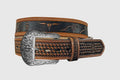The Steer Wrestler Belt By Stetson