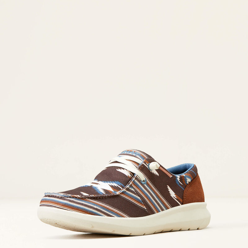 The Chocolate Aztec Hilo Shoes by Ariat