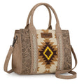 The Alexandra Wrangler Mini Tote Purse in Tan