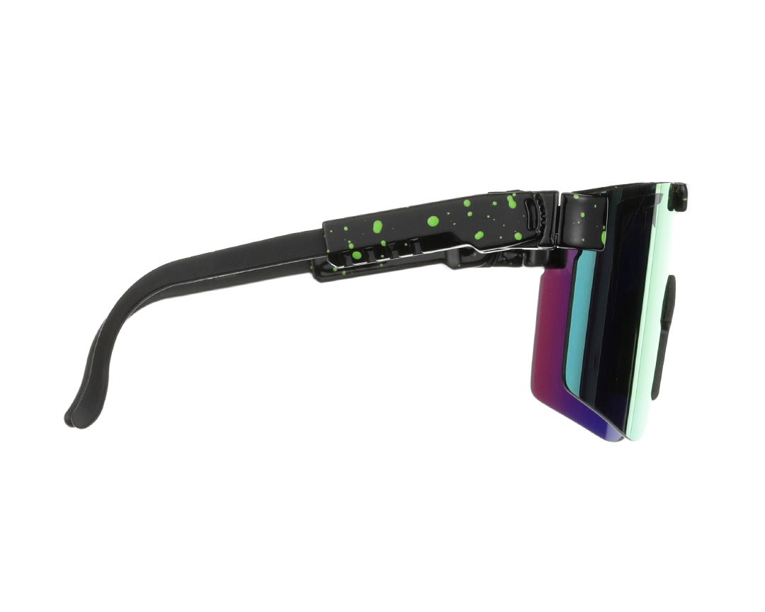 The Original Monster Bull Polarized Orange Sunglasses by Pit Viper - Double Wide