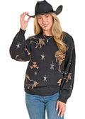 The Galactic Western Diva Sweater by Rock & Roll Denim