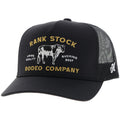 Rank Stock Hat by Hooey Black/Black