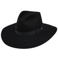 Charlie 1 Horse Highway Felt Hat - Black