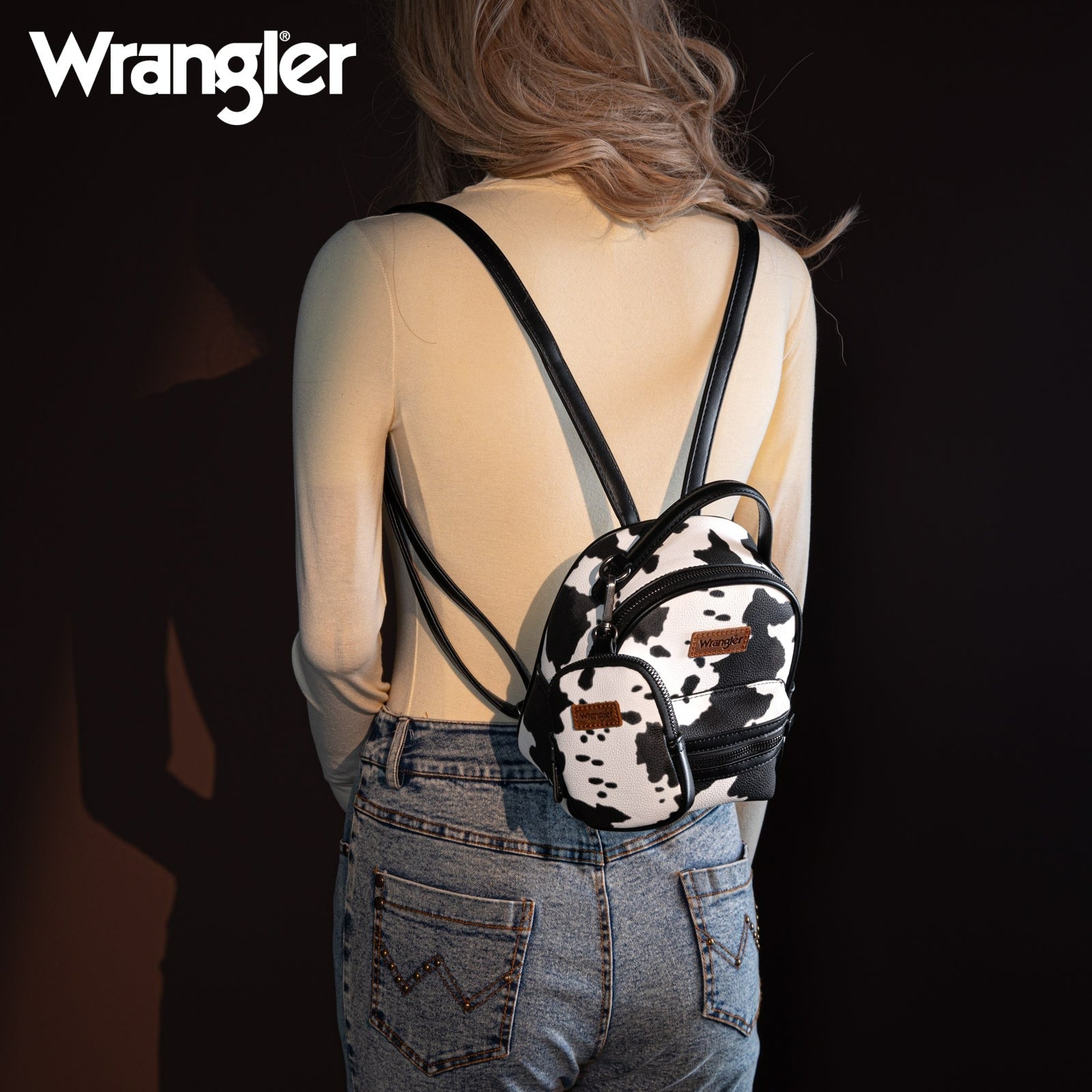 Dairy Delight Mini Backpack by Wrangler - Black
