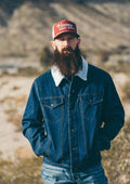 The Roughie Hooey Men's Lined Denim Jacket