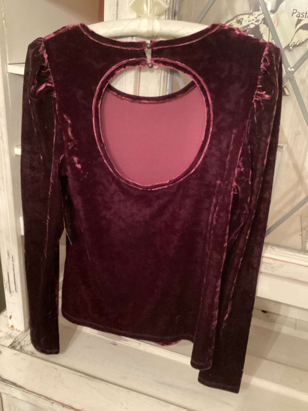The Audra Velvet Top by Wrangler Retro