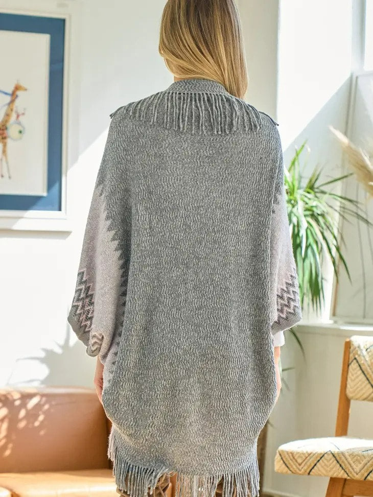 The Bozeman Bluffs Slide Sweater with Fringe