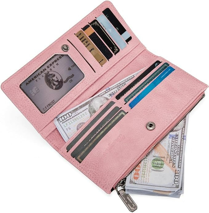 The Dairy Delight Bifold Wallet by Wrangler - Pink