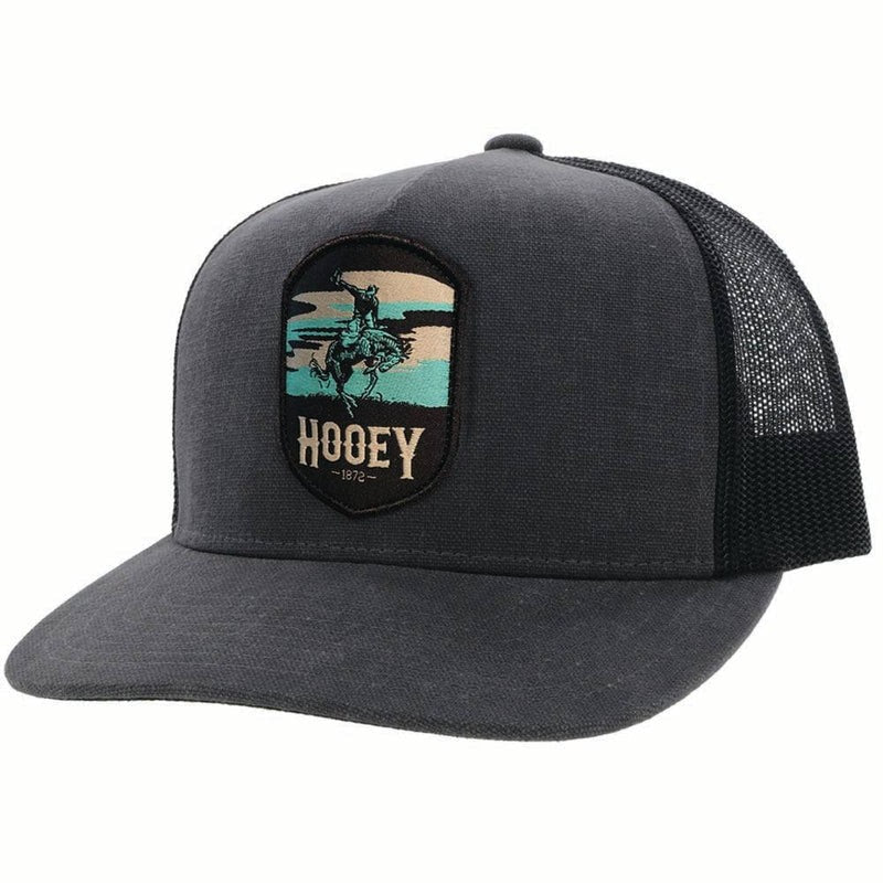 Cheyenne Hooey Trucker Hat - Charcoal/Black