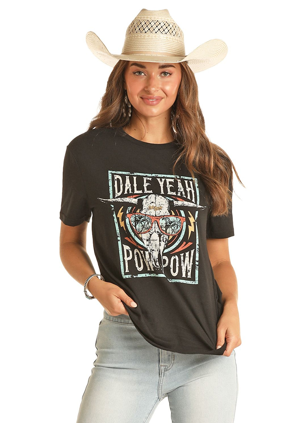 Dale Brisby Bull Shades Tee by Rock & Roll Denim