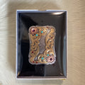 The Rubies & Turquoise Belt Buckle by Blazin’ Roxx
