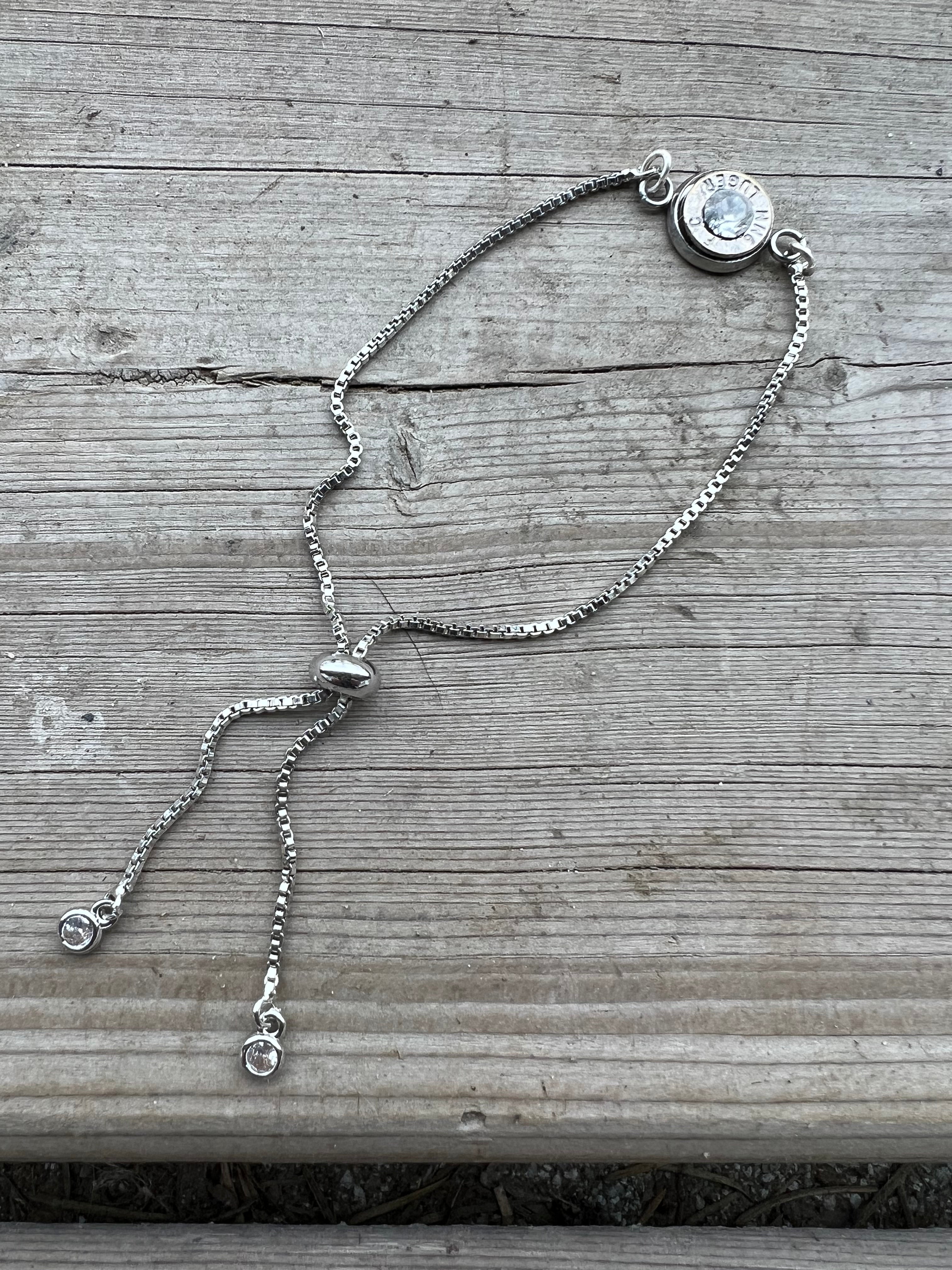 The Sparkly Bullet Adjustable Bracelet