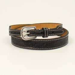 The Wynonna Leather Hat Band - Black