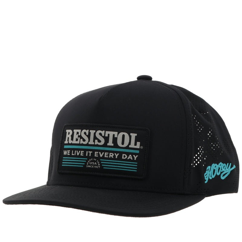 Resistol Hat by Hooey Black/Teal