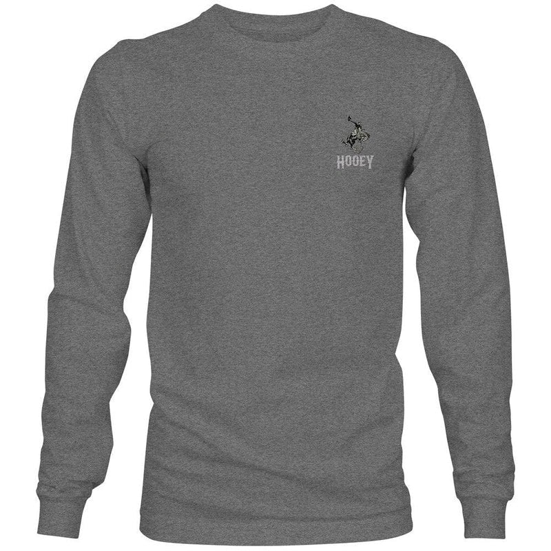 The Cheyenne Long Sleeve Tee by Hooey in Grey