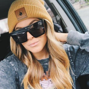 Kerosene Sunglasses in Black By American Bonfire