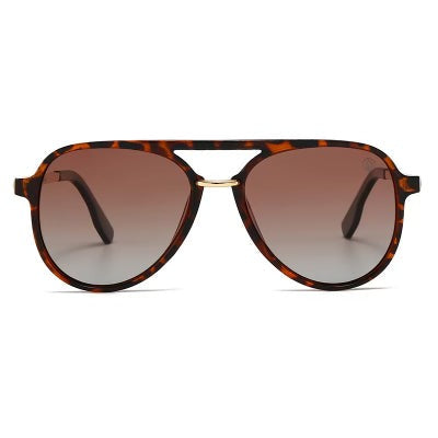 Rockin A Sunglasses in Tortoise Brown by American Bonfire