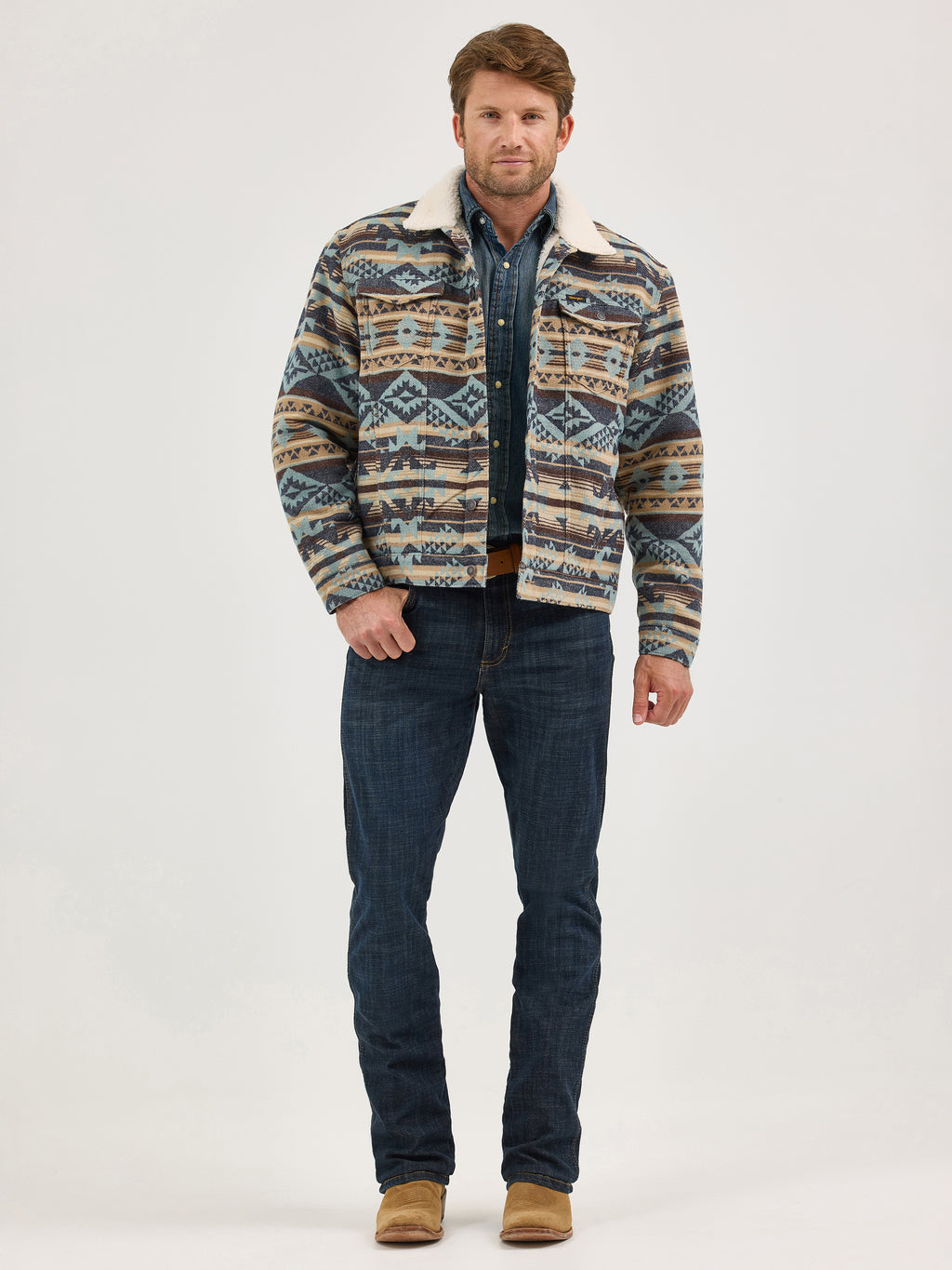 The Hudson Men's Sherpa Jacket by Wrangler
