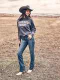 The Cowboy Crew Cropped Hoodie by Wrangler