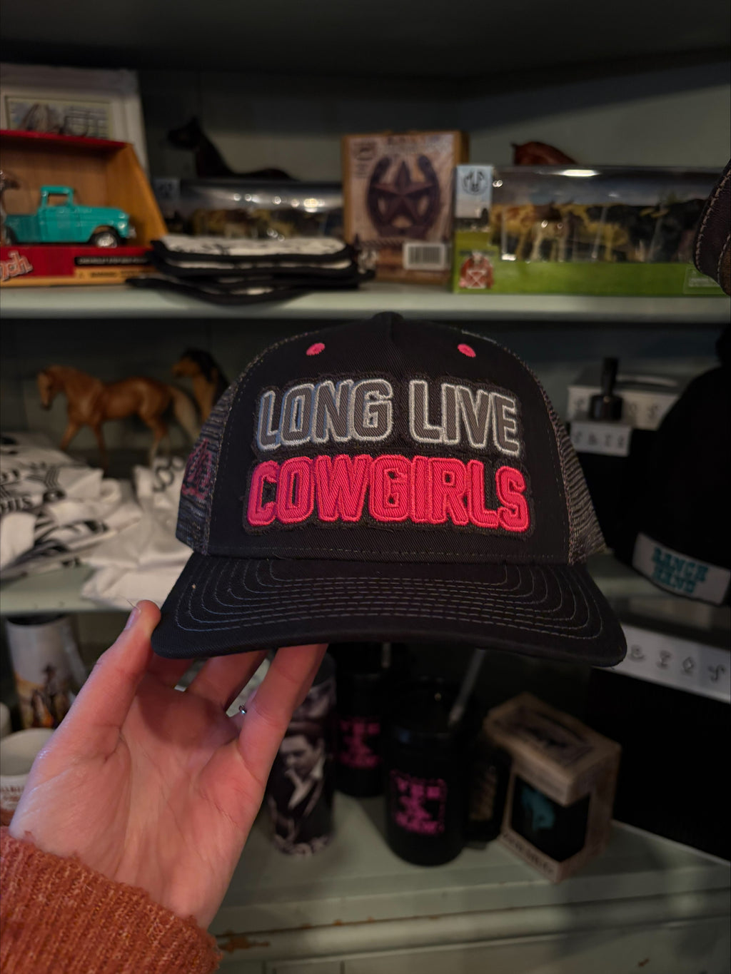The Long Live Cowgirls Hat By Wrangler - Black