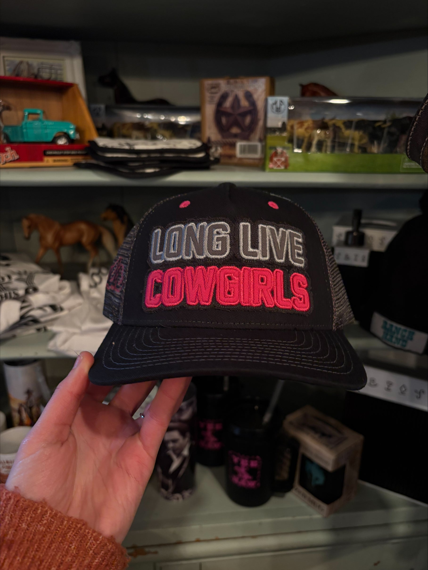 The Long Live Cowgirls Hat By Wrangler - Black