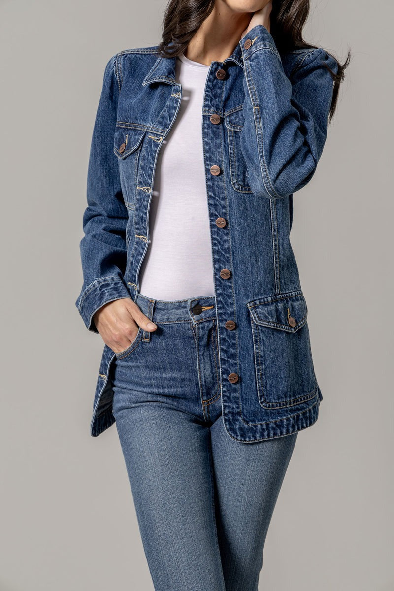 The Becca Rae Denim Jacket by Kimes Ranch
