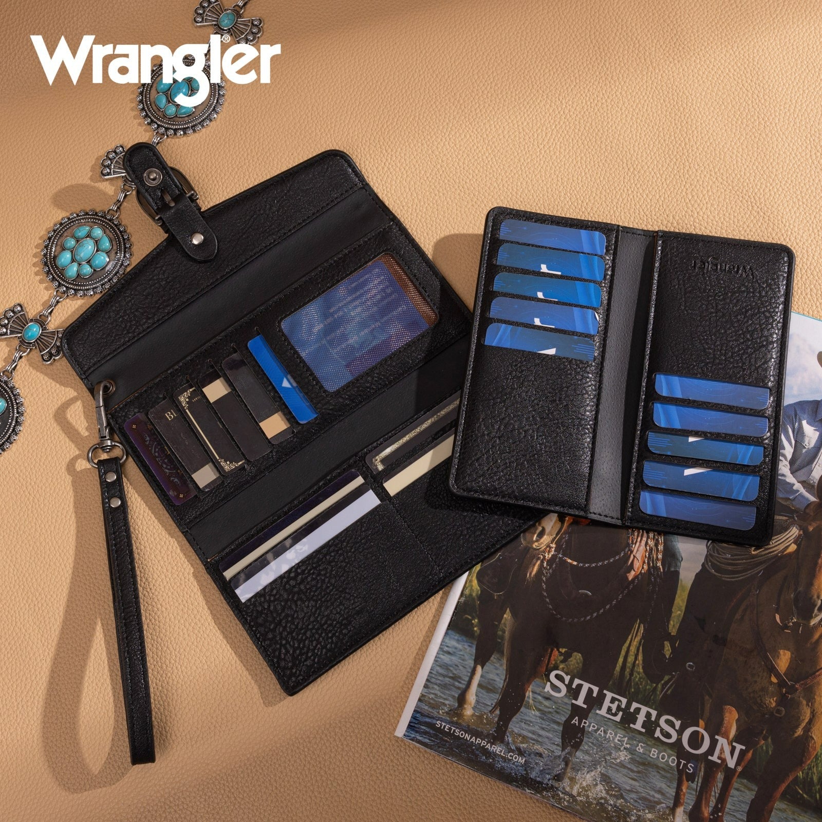 The Dairy Delight Trifold Wallet by Wrangler