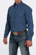 The Maverick Royal Men's Long Sleeve Button Up
