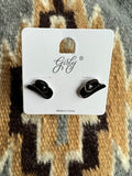 The Urban Cowgirl Earring - Black & Pink