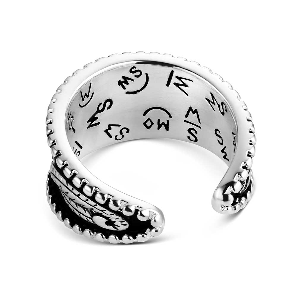 Blooming Scroll Ring by Montana Silversmiths
