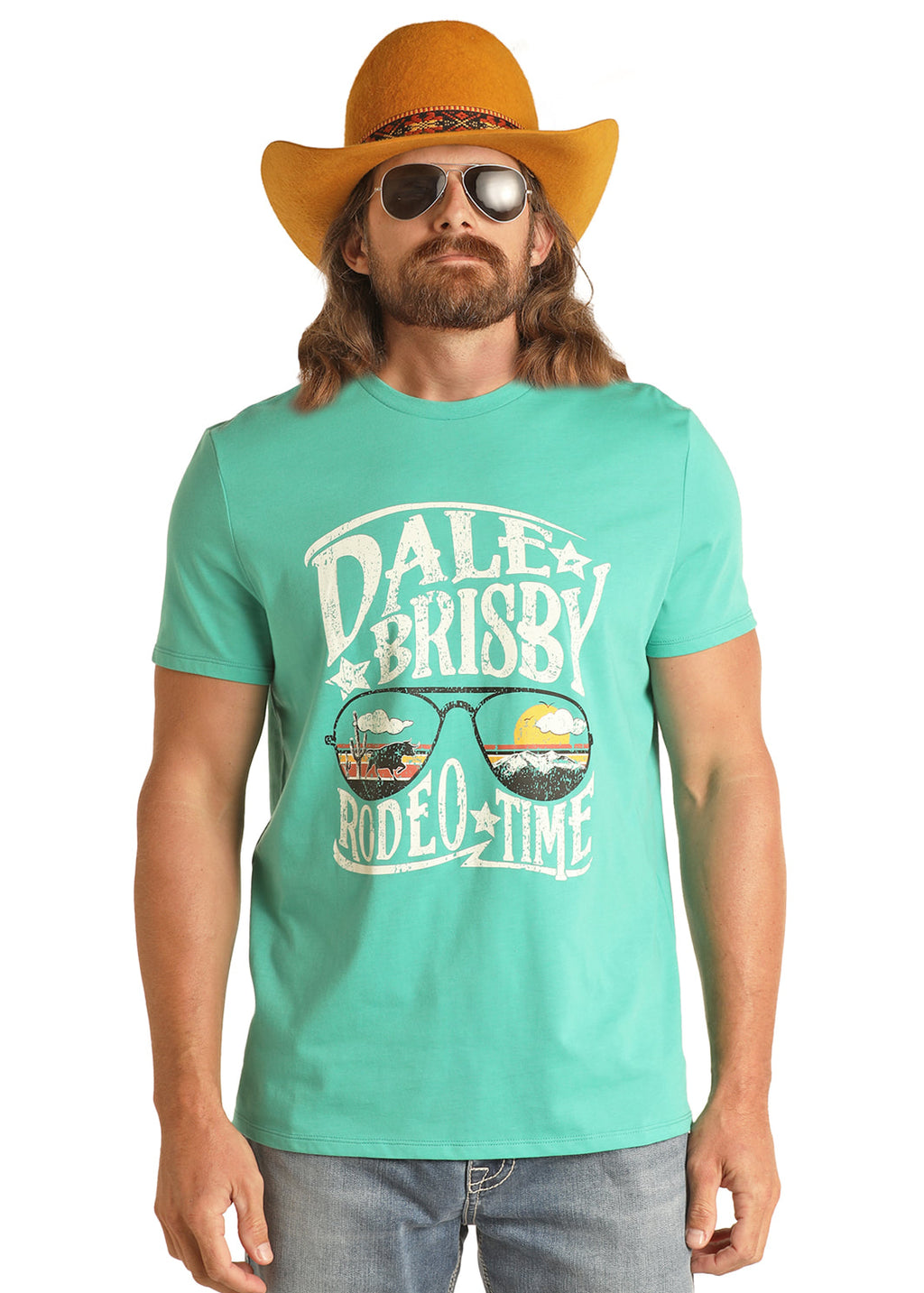 Dale Brisby Lookin' Like Rodeo Time Tee by Rock & Roll Denim