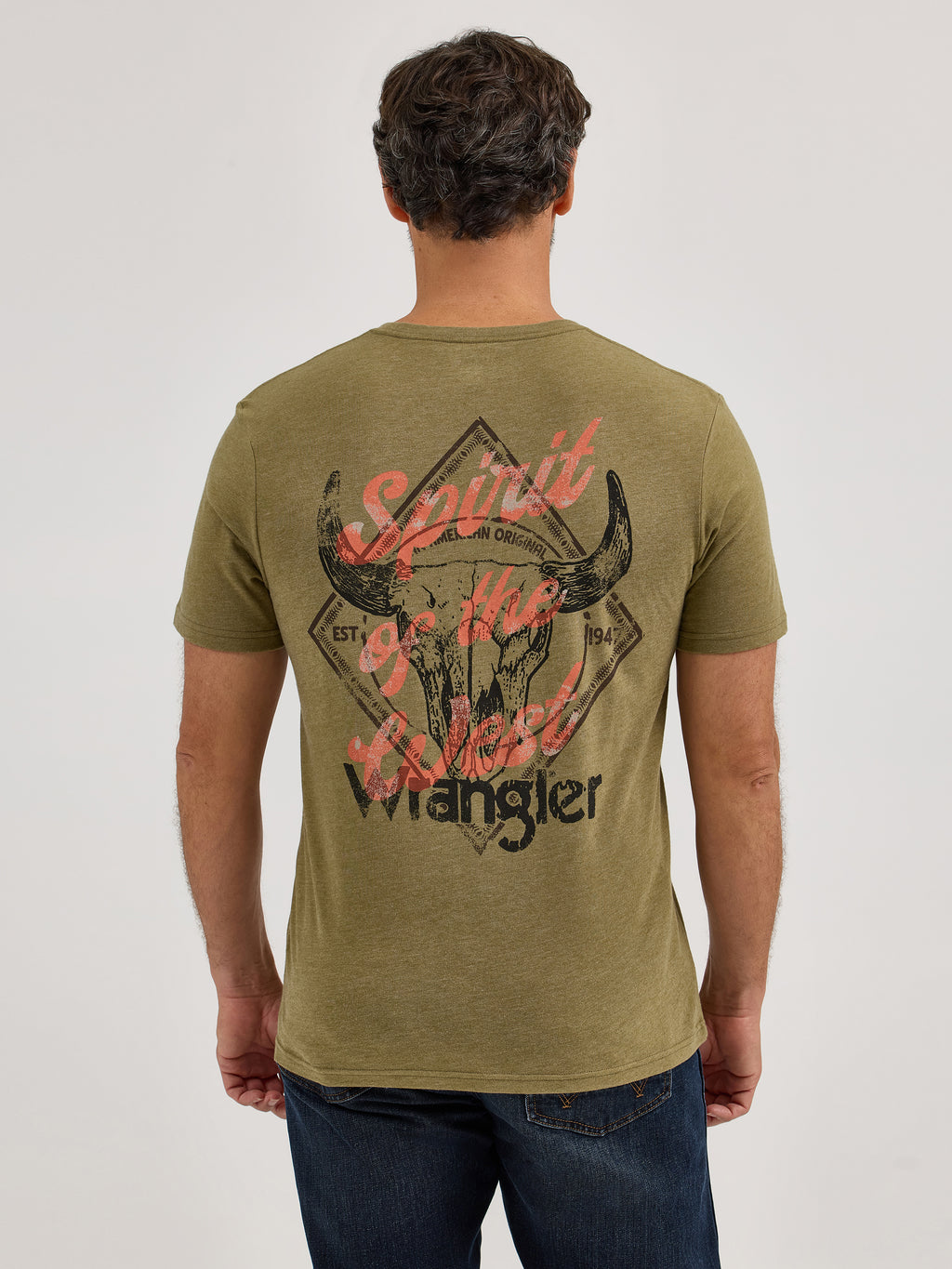 The Mr Bison Tee by Wrangler