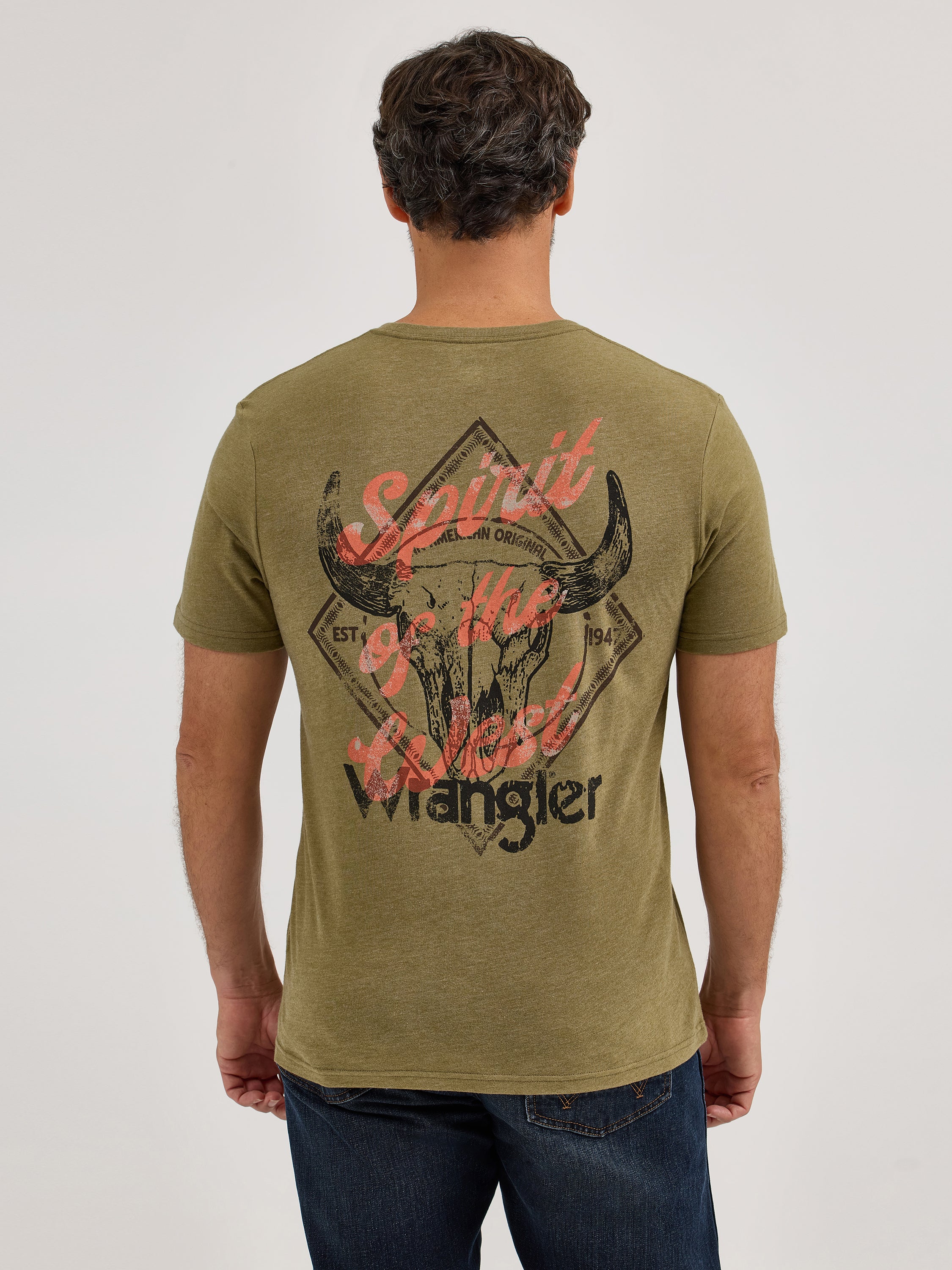 The Mr Bison Tee by Wrangler