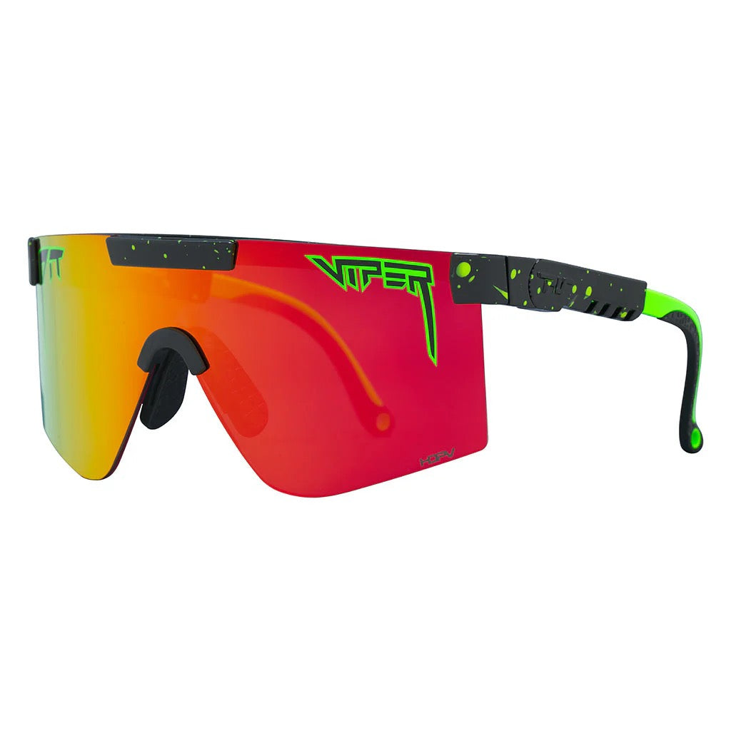 The Original 2.0 Monster Bull HDPV Polarized Orange Sunglasses by Pit Viper - Wide