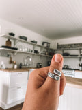 Cowgirl Cutie Stamped Adjustable Wrap Ring