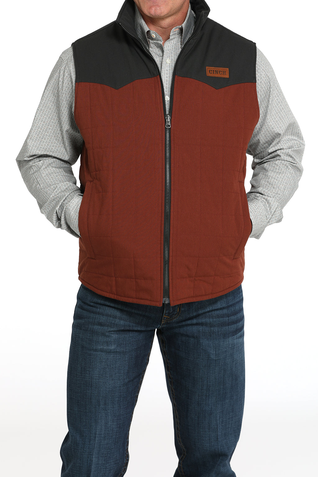 The Windy Ridge Men's Reversible Vest by Cinch
