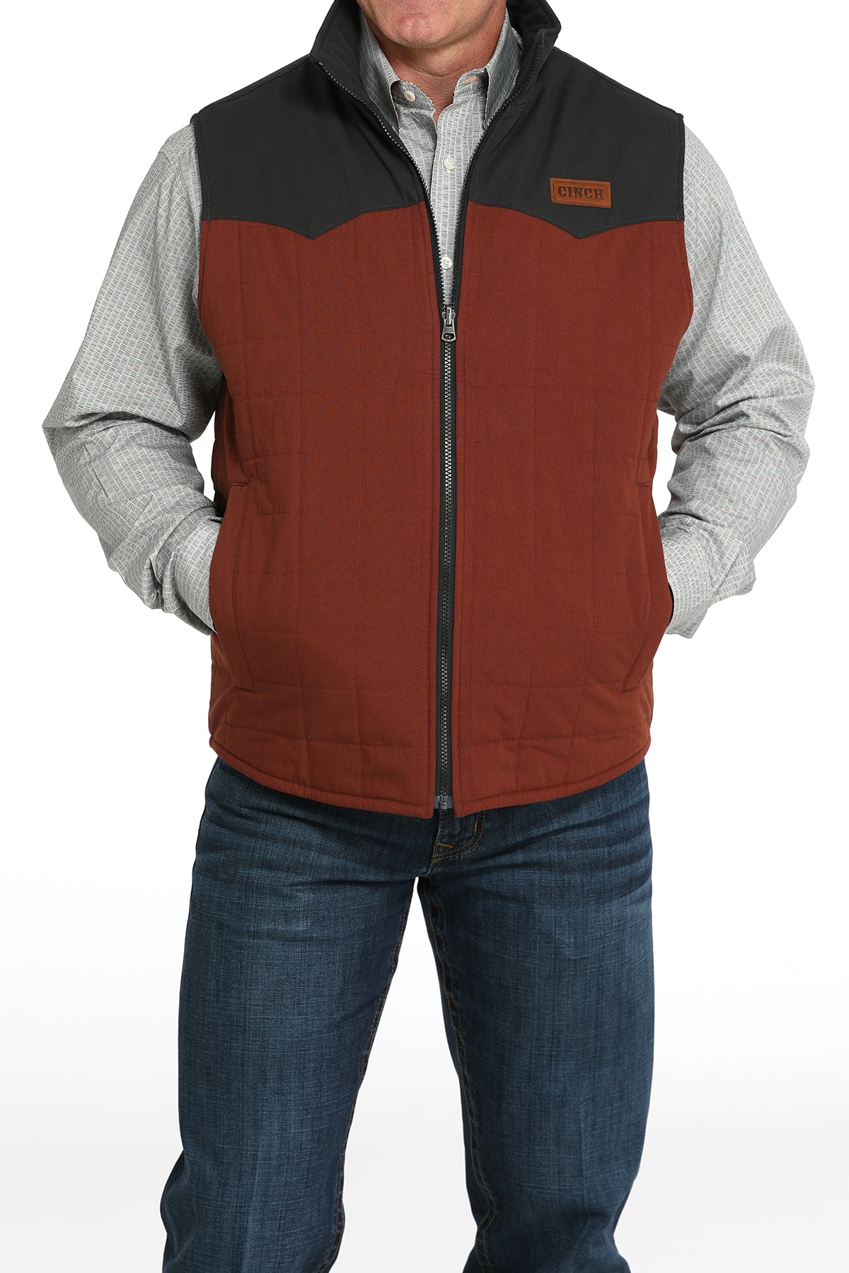 The Windy Ridge Men's Reversible Vest by Cinch