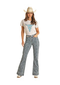 The Aztec Outlaw Hooey High Rise Trouser by Rock & Roll Denim