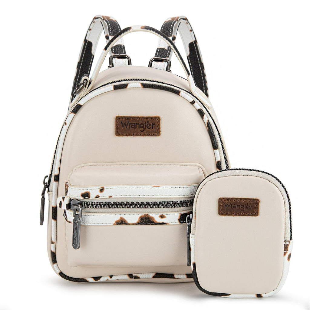 The Dairy Delight Mini Backpack by Wrangler - Tan