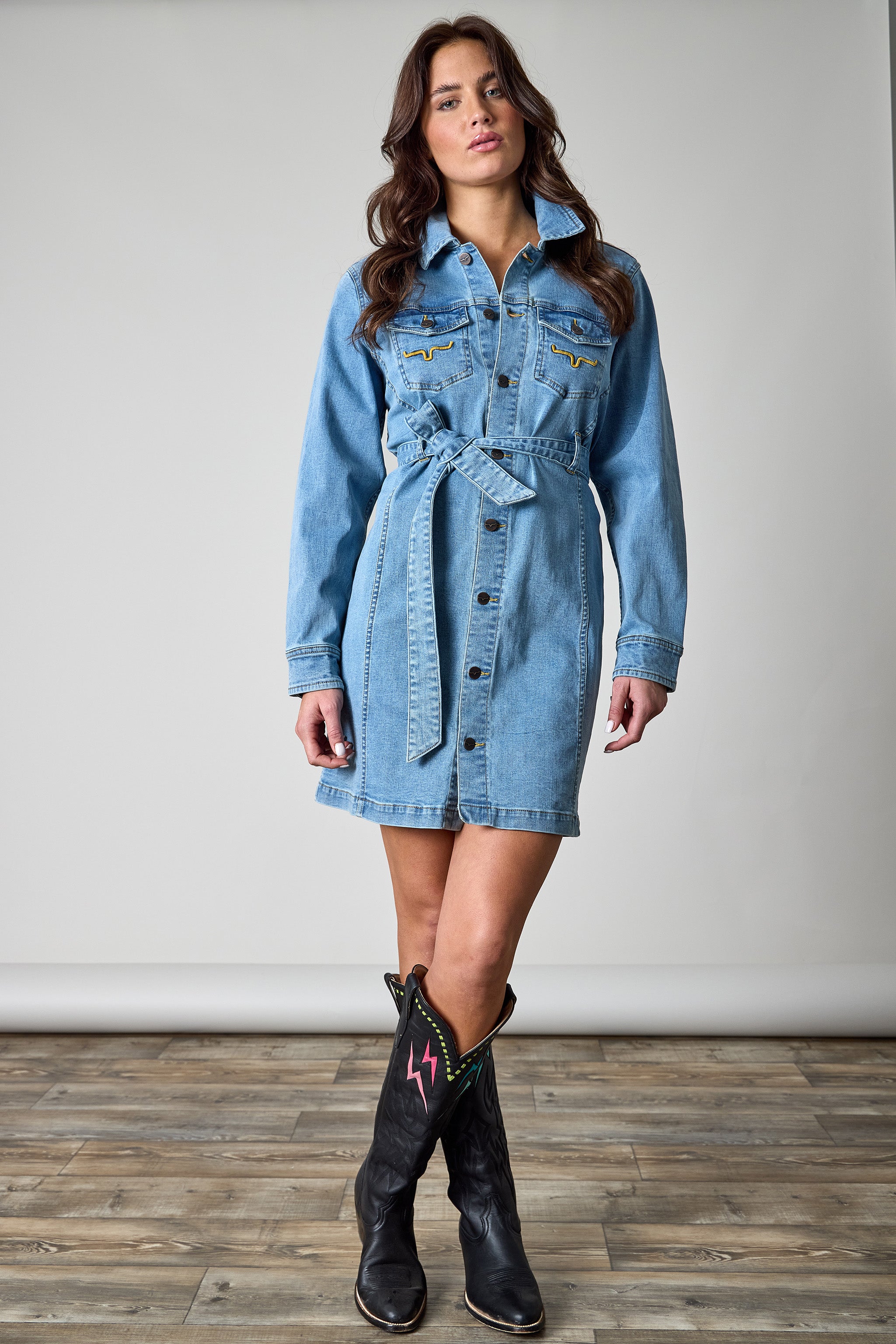 The Winslow Trucker Dress by Kimes Ranch