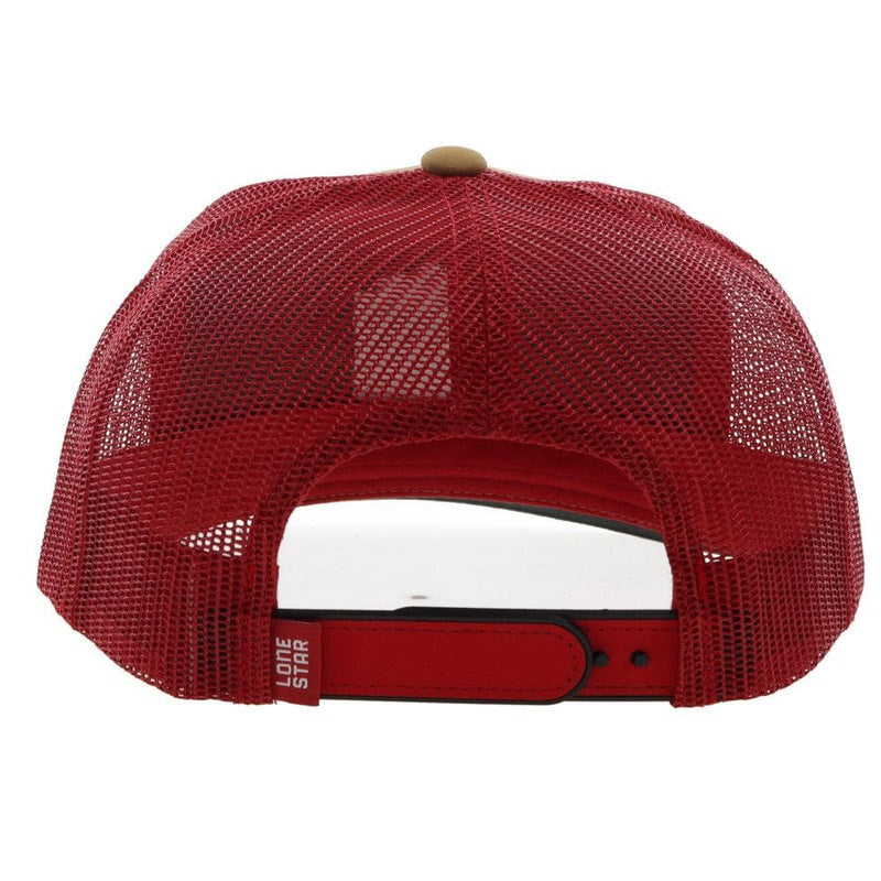 Lone Star Hat by Hooey Tan/Red