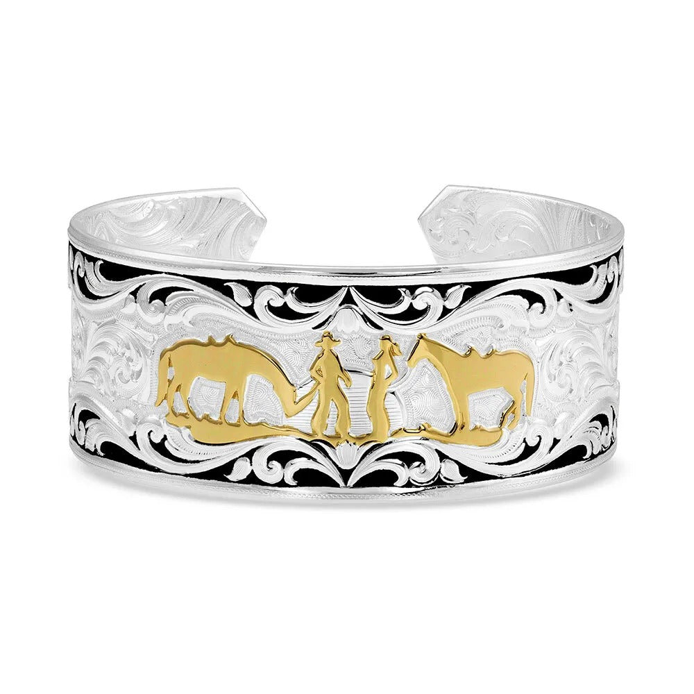 The Between Friends Cuff Bracelet by Montana Silversmiths