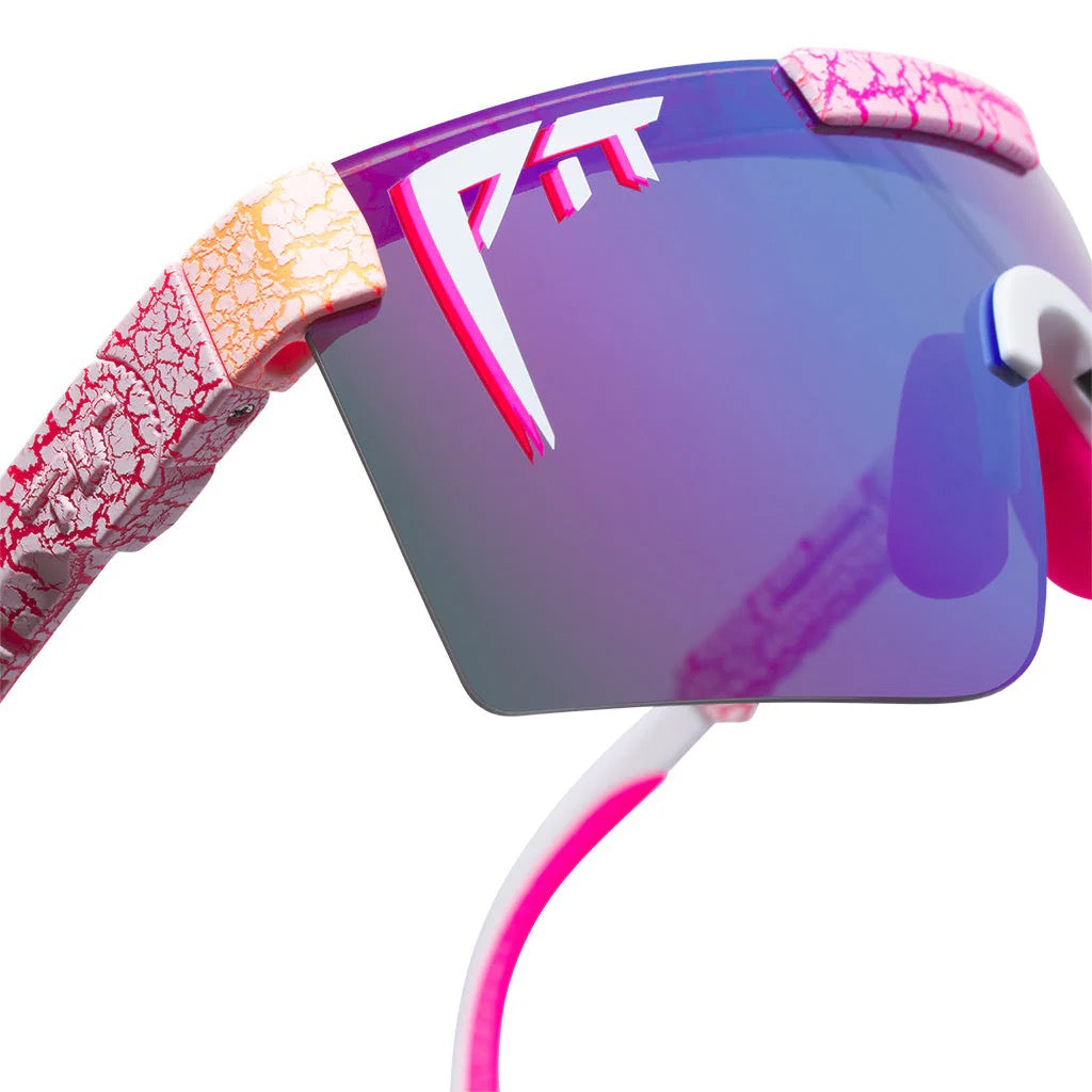 The Original 2.0 Aftershock HDPV Polarized Blue-Purple Sunglasses by Pit Viper - Wide