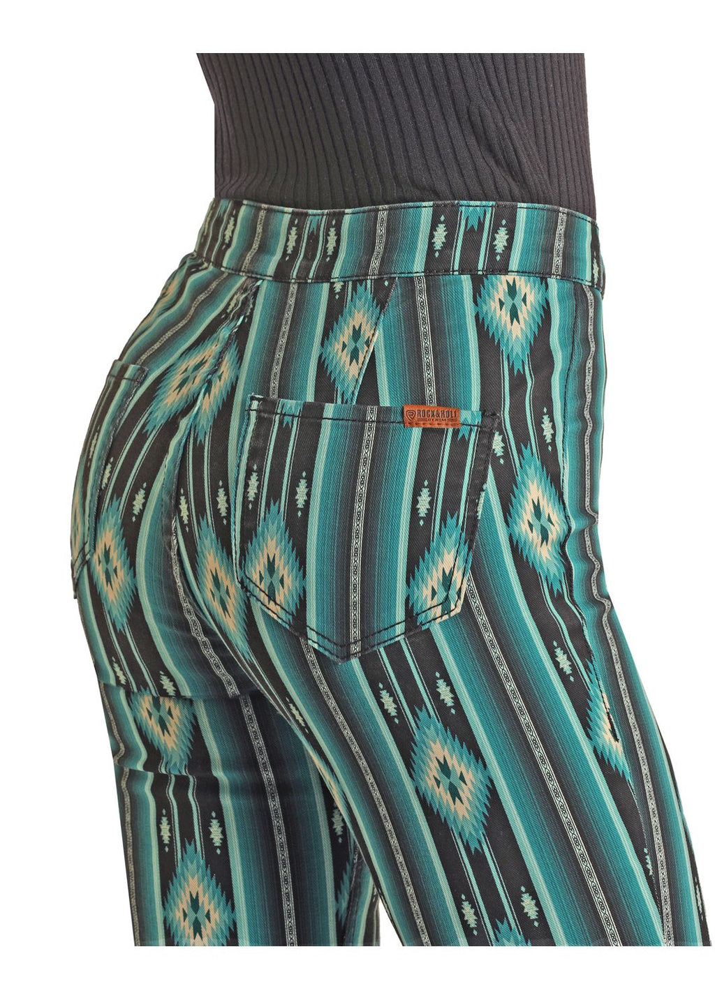 The Lainey Aztec Flare by Rock & Roll Denim