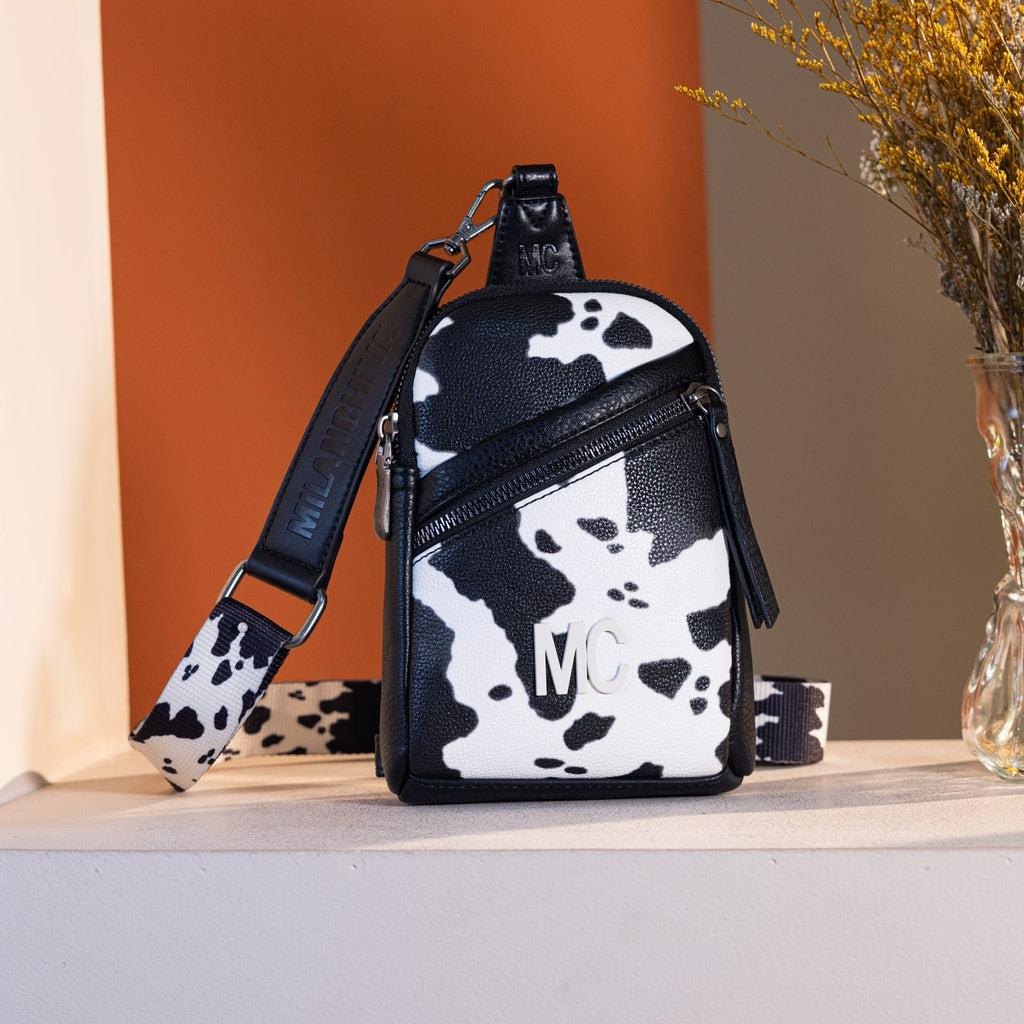 The Dairy Delight Slingbag by Milan Chiva - Black