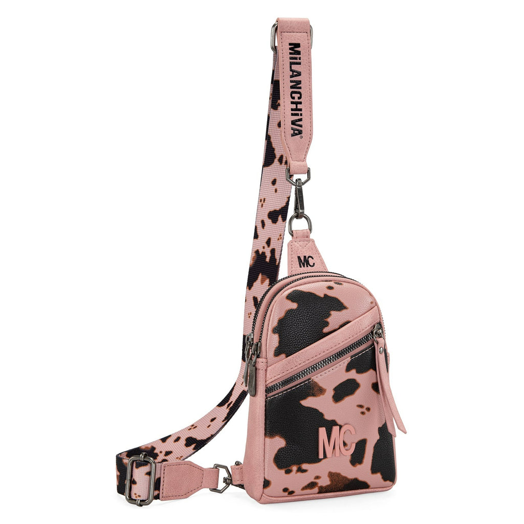 The Dairy Delight Slingbag by Milan Chiva - Pink