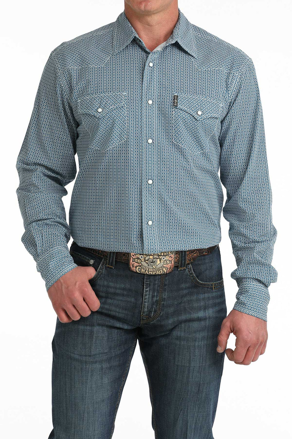 The Lone Star Pearl Snap Shirt by Cinch