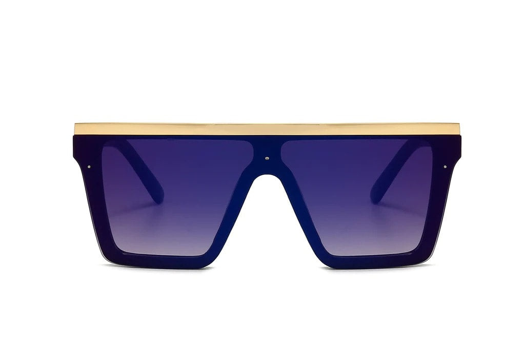 Nashville Sunglasses in Midnight Blue by American Bonfire