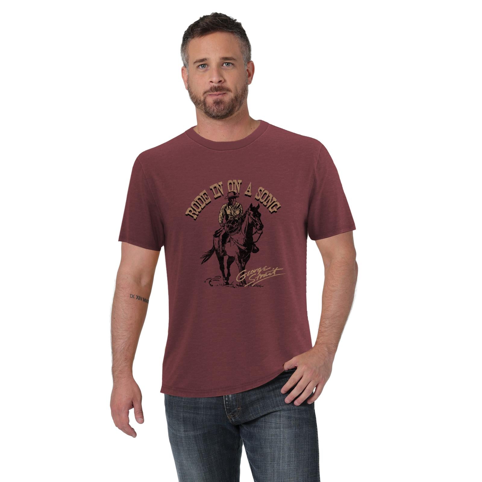 The Rode In On A Song Tee by Wrangler