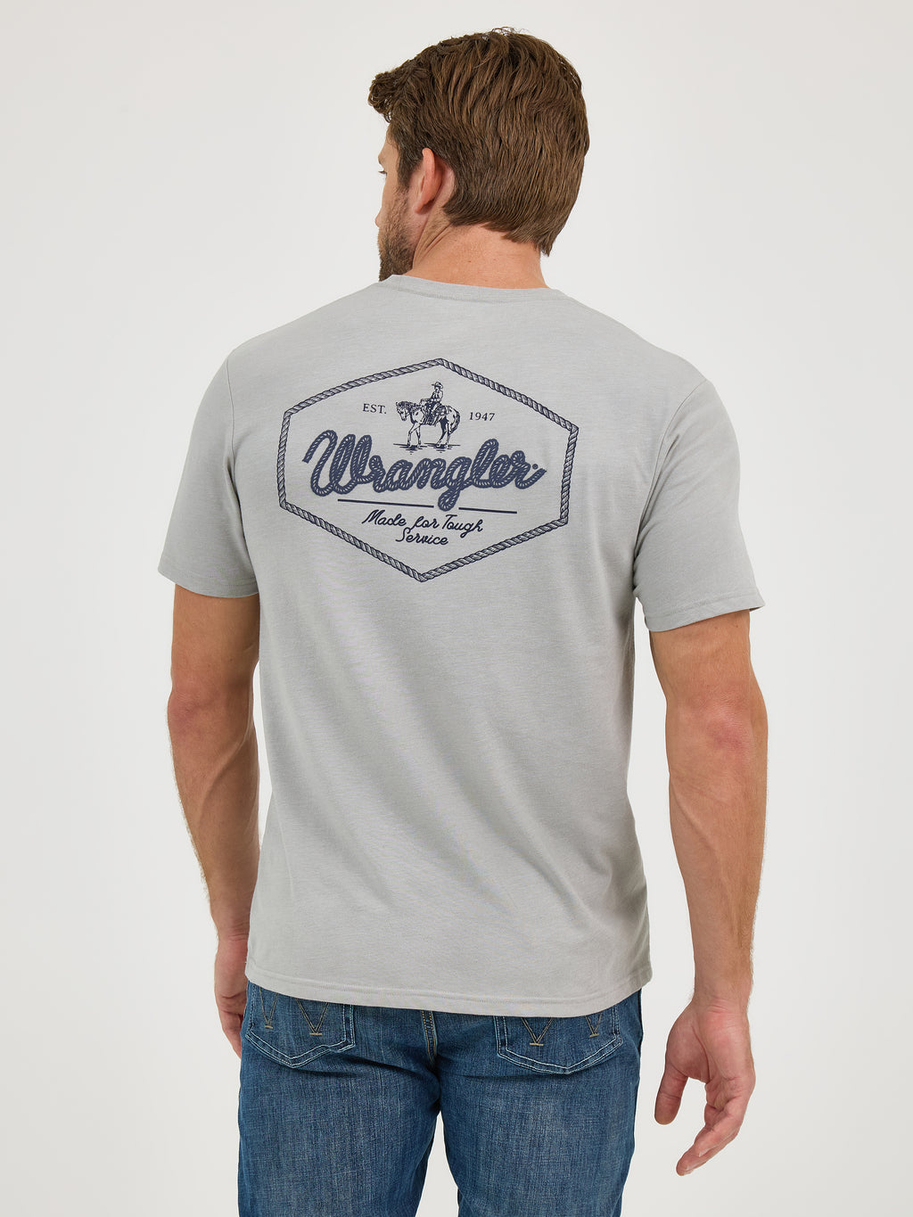 "Made for Tough Service" Tee by Wrangler